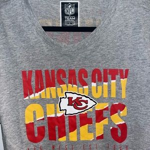 KANSAS CITY CHIEFS nfl size large polyester cotton football superbowl
